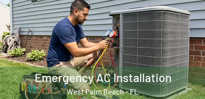  Emergency AC Installation West Palm Beach - FL