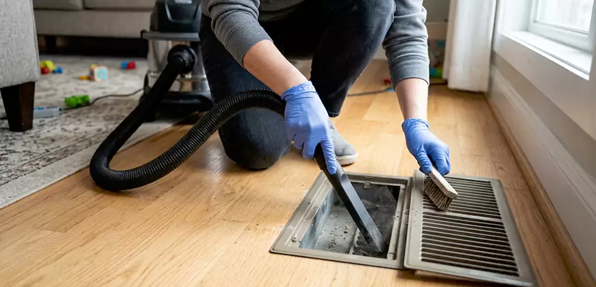 Ducted Heating Filter Cleaning in West Palm Beach