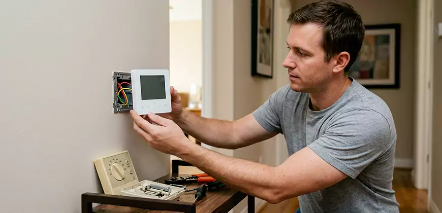 Heat Pump Thermostat Configuration in West Palm Beach